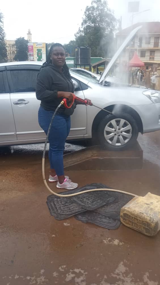 Defying Stereotypes, how Nsungwa thrives in a male-dominated car washing industry